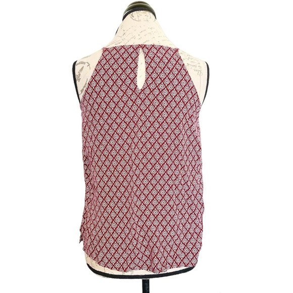 Old Navy Womens Blouse Print Tank Top Sleeveless Size XS Beach Boho Bohemian - Picture 7 of 12